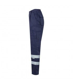 VL ASCLEPIUS Pantalon multibolsillos de sarga 200g m en algodon 35 y poliester 65