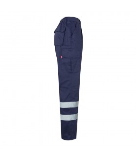 VL ASCLEPIUS Pantalon multibolsillos de sarga 200g m en algodon 35 y poliester 65