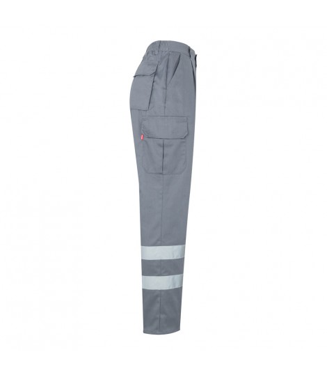 VL ASCLEPIUS Pantalon multibolsillos de sarga 200g m en algodon 35 y poliester 65
