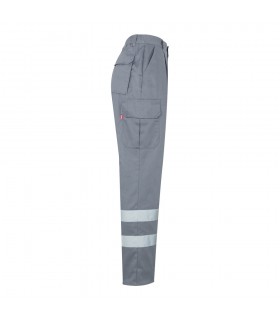 VL ASCLEPIUS Pantalon multibolsillos de sarga 200g m en algodon 35 y poliester 65