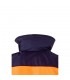VL JUPITER Chaqueta acolchada bicolor 180g m en poliester 100 con revestimiento de PU