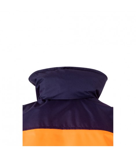 VL JUPITER Chaqueta acolchada bicolor 180g m en poliester 100 con revestimiento de PU