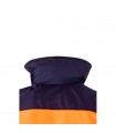 VL JUPITER Chaqueta acolchada bicolor 180g m en poliester 100 con revestimiento de PU
