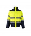 VL JUPITER Chaqueta acolchada bicolor 180g m en poliester 100 con revestimiento de PU