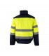 VL JUPITER Chaqueta acolchada bicolor 180g m en poliester 100 con revestimiento de PU
