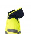 VL JUPITER Chaqueta acolchada bicolor 180g m en poliester 100 con revestimiento de PU
