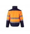 VL JUPITER Chaqueta acolchada bicolor 180g m en poliester 100 con revestimiento de PU