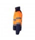VL JUPITER Chaqueta acolchada bicolor 180g m en poliester 100 con revestimiento de PU
