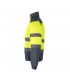 VL JUPITER LARGE Chaqueta acolchada bicolor 180g m en poliester 100 con revestimiento de PU