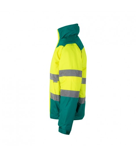 VL JUPITER LARGE Chaqueta acolchada bicolor 180g m en poliester 100 con revestimiento de PU