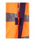 VL JUPITER LARGE Chaqueta acolchada bicolor 180g m en poliester 100 con revestimiento de PU