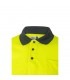VL VULCAN Polo bicolor ojo de pajaro 160g m con manga larga en poliester 100