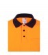 VL VULCAN Polo bicolor ojo de pajaro 160g m con manga larga en poliester 100