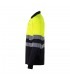 VL VULCAN LARGE Polo bicolor ojo de pajaro 160g m con manga larga en poliester 100