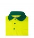 VL VULCAN LARGE Polo bicolor ojo de pajaro 160g m con manga larga en poliester 100