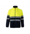 VL EROS LARGE Chaqueta soft shell bicolor 280 g m en poliester 96 y elastano 4