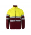 VL EROS LARGE Chaqueta soft shell bicolor 280 g m en poliester 96 y elastano 4