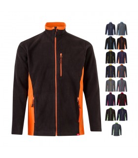 VL GERAS Chaqueta polar bicolor 220g m en poliester 100
