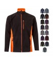 VL GERAS Chaqueta polar bicolor 220g m en poliester 100