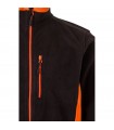 VL GERAS Chaqueta polar bicolor 220g m en poliester 100
