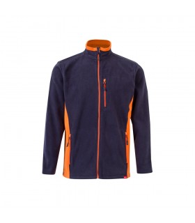 VL GERAS Chaqueta polar bicolor 220g m en poliester 100