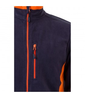 VL GERAS Chaqueta polar bicolor 220g m en poliester 100