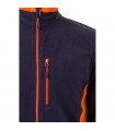 VL GERAS Chaqueta polar bicolor 220g m en poliester 100