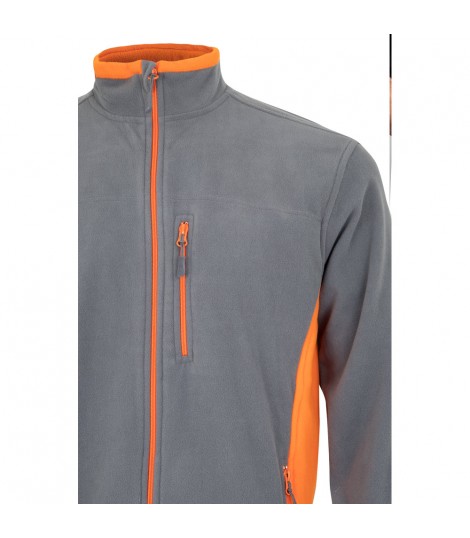 VL GERAS Chaqueta polar bicolor 220g m en poliester 100