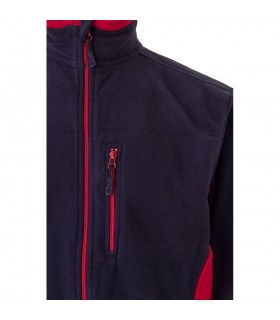 VL GERAS Chaqueta polar bicolor 220g m en poliester 100