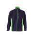 VL GERAS Chaqueta polar bicolor 220g m en poliester 100