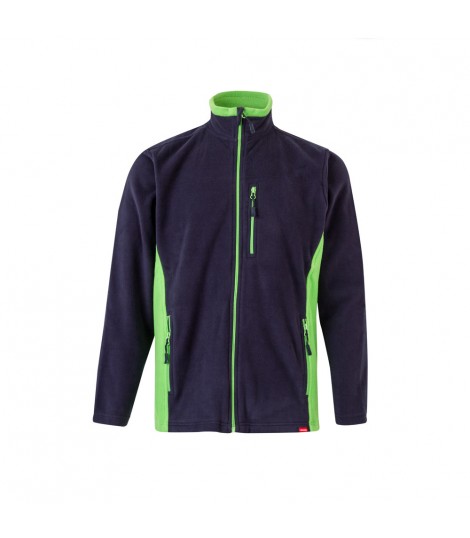 VL GERAS Chaqueta polar bicolor 220g m en poliester 100