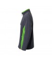 VL GERAS Chaqueta polar bicolor 220g m en poliester 100