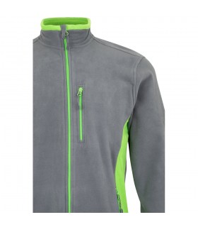VL GERAS Chaqueta polar bicolor 220g m en poliester 100