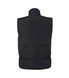 VL NERGAL Chaleco acolchado bicolor multibolsillos 120g m en poliester 100