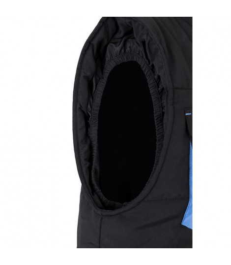 VL NERGAL Chaleco acolchado bicolor multibolsillos 120g m en poliester 100
