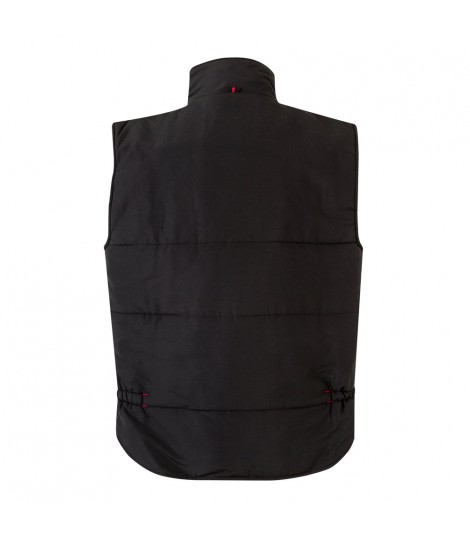 VL NERGAL Chaleco acolchado bicolor multibolsillos 120g m en poliester 100