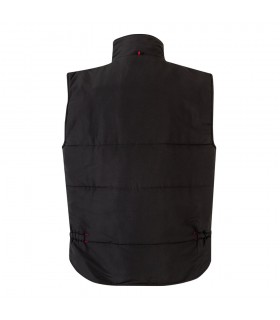 VL NERGAL Chaleco acolchado bicolor multibolsillos 120g m en poliester 100