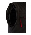 VL NERGAL Chaleco acolchado bicolor multibolsillos 120g m en poliester 100