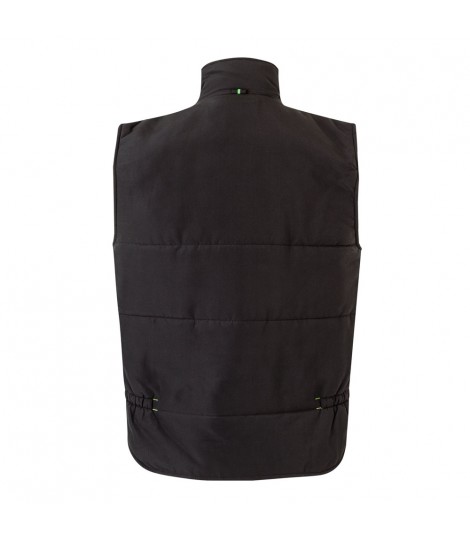 VL NERGAL Chaleco acolchado bicolor multibolsillos 120g m en poliester 100