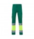 VL ZEUS Pantalon elastico multibolsillos bicolor 240 g m en algodon 46 EME 38 y poliester 16 