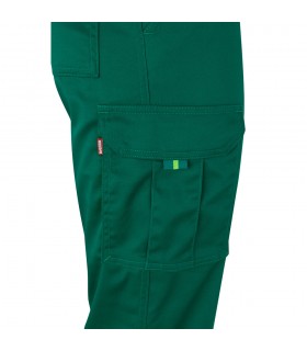 VL ZEUS Pantalon elastico multibolsillos bicolor 240 g m en algodon 46 EME 38 y poliester 16 
