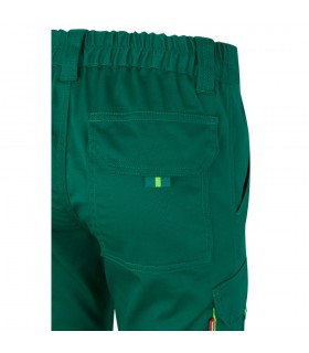 VL ZEUS Pantalon elastico multibolsillos bicolor 240 g m en algodon 46 EME 38 y poliester 16 