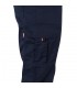 VL ZEUS Pantalon elastico multibolsillos bicolor 240 g m en algodon 46 EME 38 y poliester 16 