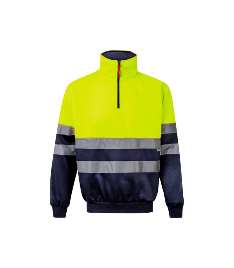 VL THOR Sudadera bicolor 300g m en tejido polar de poliester 100