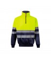 VL THOR Sudadera bicolor 300g m en tejido polar de poliester 100