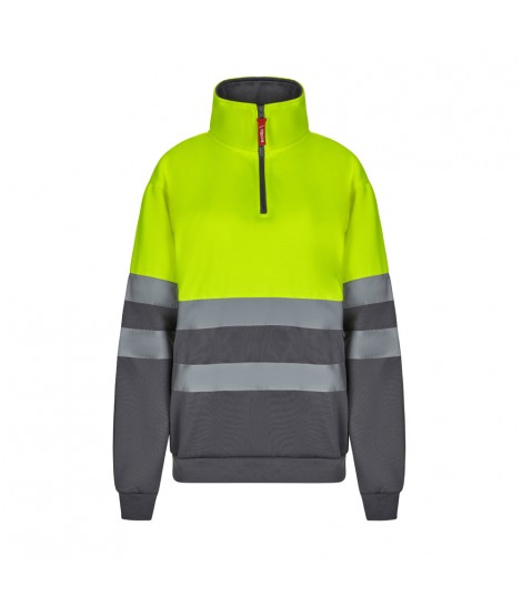 VL THOR Sudadera bicolor 300g m en tejido polar de poliester 100