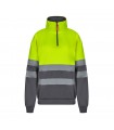 VL THOR Sudadera bicolor 300g m en tejido polar de poliester 100