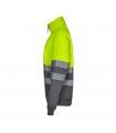 VL THOR Sudadera bicolor 300g m en tejido polar de poliester 100