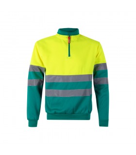 VL THOR Sudadera bicolor 300g m en tejido polar de poliester 100