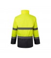 VL THEMIS Parka bicolor 190g m en poliester 100 con revestimiento de PU